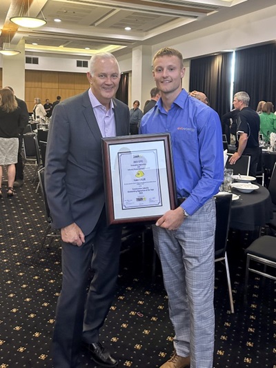 Bright future ahead of Outstanding Apprentice Isaac