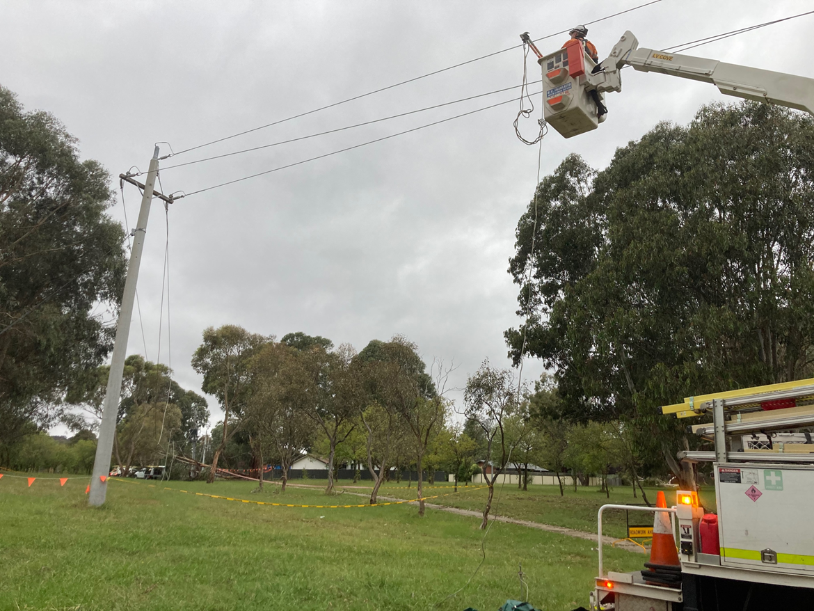 Evoenergy crews continue on storm response